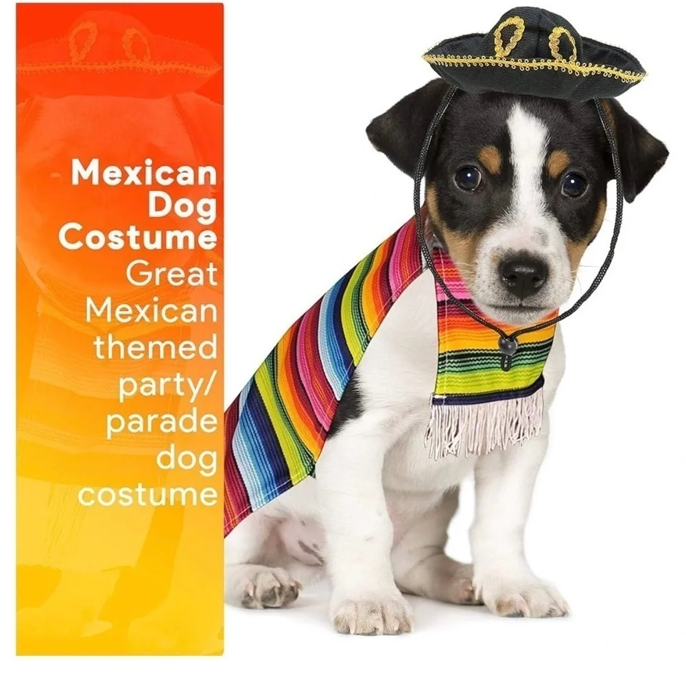 Multicolor Pet Costume